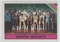 Team Checklist - Denver Nuggets Team