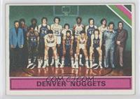 Team Checklist - Denver Nuggets Team