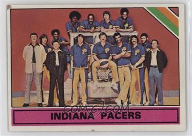 1975-76 Topps - [Base] #322 - Team Checklist - Indiana Pacers Team [Good to VG‑EX]