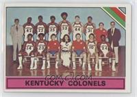 Team Checklist - Kentucky Colonels (ABA) Team