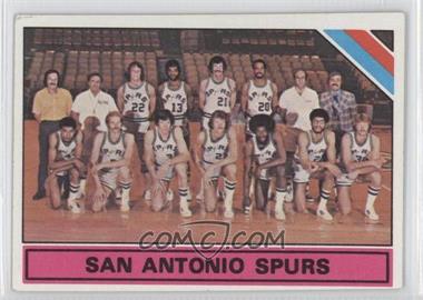 1975-76 Topps - [Base] #327 - Team Checklist - San Antonio Spurs Team