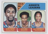 League Leaders - Kevin Porter, Dave Bing, Nate Archibald