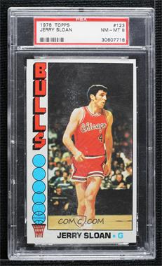 1976-77 Topps - [Base] #123 - Jerry Sloan [PSA 8 NM‑MT]