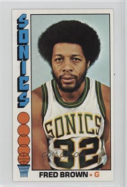 1976-77 Topps - [Base] #15 - Fred Brown