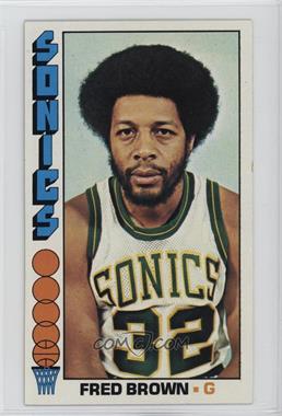 1976-77 Topps - [Base] #15 - Fred Brown