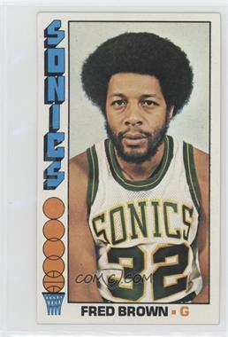 1976-77 Topps - [Base] #15 - Fred Brown