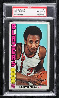 1976-77 Topps - [Base] #7 - Lloyd Neal [PSA 8 NM‑MT]