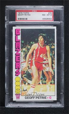 1976-77 Topps - [Base] #78 - Geoff Petrie [PSA 8 NM‑MT]