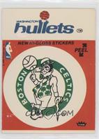 Boston Celtics/Washington Bullets (Red) [Poor to Fair]