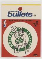 Boston Celtics/Washington Bullets (Red)