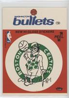 Boston Celtics/Washington Bullets (Red)