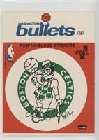 Boston Celtics/Washington Bullets (Red) [Good to VG‑EX]
