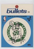 Boston Celtics, Washington Bullets (Blue)