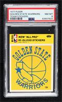 Golden State Warriors Team (Yellow) [PSA 8 NM‑MT]