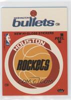 Houston Rockets Team, Washington Bullets Team (Red)