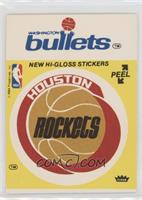 Houston Rockets/Washington Bullets (Yellow)