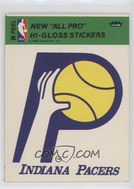 1976-78 Fleer NBA Basketball Team Stickers - [Base] #_INPA.1 - Indiana Pacers Team (Green)