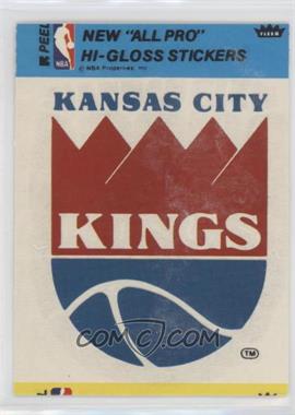 1976-78 Fleer NBA Basketball Team Stickers - [Base] #_KCKI.3 - Kansas City Kings Team (Blue)