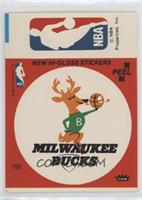 Milwaukee Bucks, NBA Logo (Red)