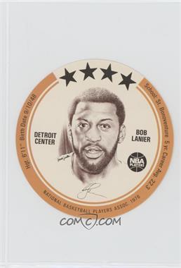 1976 MSA NBA Player Discs - [Base] - Buckmans #_BOLA - Bob Lanier