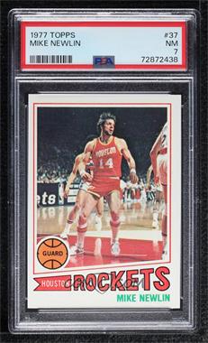 1977-78 Topps - [Base] - White Back #37 - Mike Newlin [PSA 7 NM]