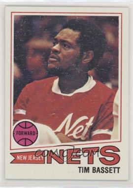 1977-78 Topps - [Base] - White Back #54 - Tim Bassett