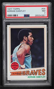 1977-78 Topps - [Base] - White Back #56 - Adrian Dantley [PSA 7 NM]