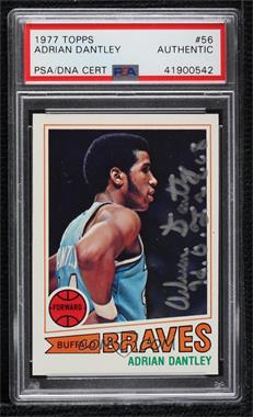 1977-78 Topps - [Base] - White Back #56 - Adrian Dantley [PSA Authentic PSA/DNA Cert]