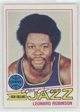 1977-78 Topps - [Base] - White Back #74 - Leonard Robinson