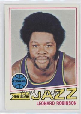 1977-78 Topps - [Base] - White Back #74 - Leonard Robinson