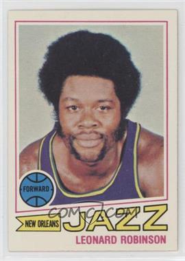 1977-78 Topps - [Base] - White Back #74 - Leonard Robinson