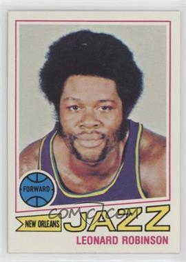 1977-78 Topps - [Base] - White Back #74 - Leonard Robinson