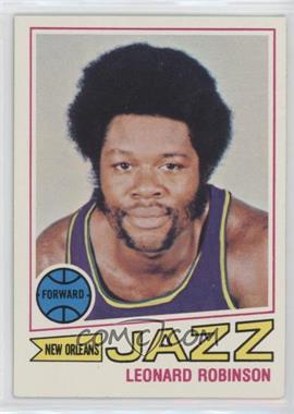 1977-78 Topps - [Base] - White Back #74 - Leonard Robinson