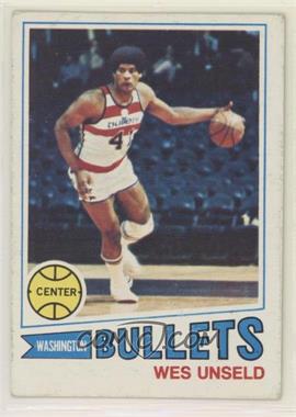 1977-78 Topps - [Base] - White Back #75 - Wes Unseld [Good to VG‑EX]