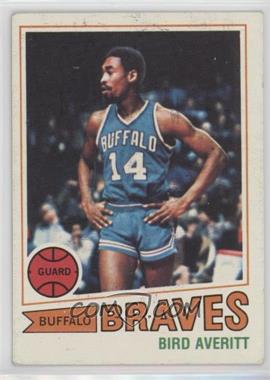 1977-78 Topps - [Base] - White Back #8 - Bird Averitt