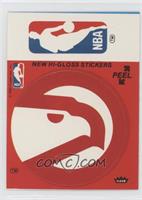 Atlanta Hawks/NBA Logo (Red)