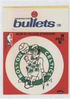 Boston Celtics/Washington Bullets (Red)