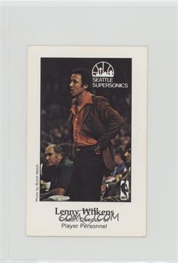 1978-79 Seattle Supersonics Police - [Base] #_LEWI - Lenny Wilkens