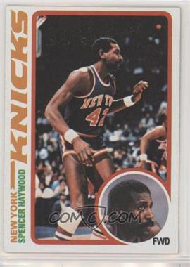 1978-79 Topps - [Base] #107 - Spencer Haywood