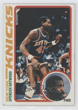 1978-79 Topps - [Base] #107 - Spencer Haywood