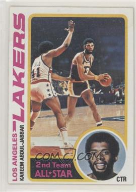 1978-79 Topps - [Base] #110 - Kareem Abdul-Jabbar [Good to VG‑EX]