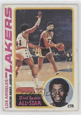 1978-79 Topps - [Base] #110 - Kareem Abdul-Jabbar [Good to VG‑EX]