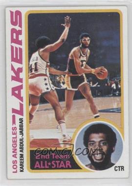 1978-79 Topps - [Base] #110 - Kareem Abdul-Jabbar