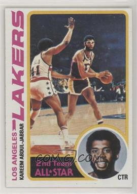 1978-79 Topps - [Base] #110 - Kareem Abdul-Jabbar