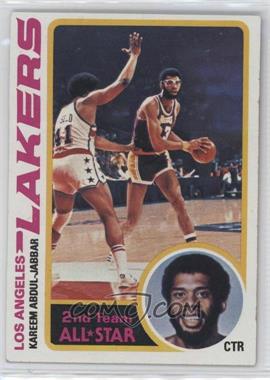 1978-79 Topps - [Base] #110 - Kareem Abdul-Jabbar