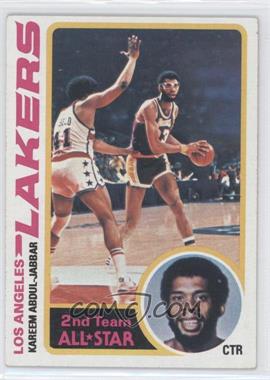 1978-79 Topps - [Base] #110 - Kareem Abdul-Jabbar