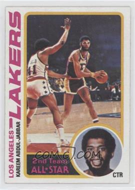 1978-79 Topps - [Base] #110 - Kareem Abdul-Jabbar