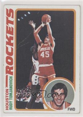 1978-79 Topps - [Base] #58 - Rudy Tomjanovich [Poor to Fair]