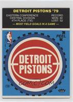 Detroit Pistons Team (Blue)