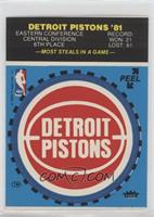 Detroit Pistons Team (Blue)